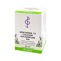 Biochemie 12 Calcium Sulfuricum D 6 Tabletten