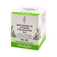 Biochemie 16 Lithium Chloratum D 6 Tabletten Bombastus