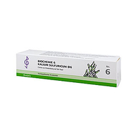 Biochemie 6 Kalium Sulfuricum D 6 Creme