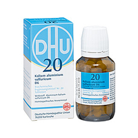 Biochemie Dhu 20 Kalium Alum.Sulfur. D 12 Tabl.