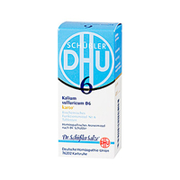 Biochemie DHU 6 Kalium Sulfuricum D 6 Tabletten Karto