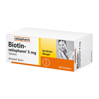 Biotin-Ratiopharm 5 Mg Tabletten - None