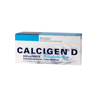 Calcigen D 600 Mg/400 I.E. Kautabletten - None