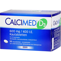Calcimed D3 600 mg/400 I.E. Kautabletten