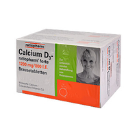 Calcium D3 Ratiopharm Forte Brausetabletten