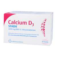 Calcium D3 STADA 1000 mg/880 I.E. Brausetabletten