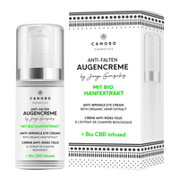Canobo CBD Anti-Falten Augencreme mit Bio Hanfextrakt