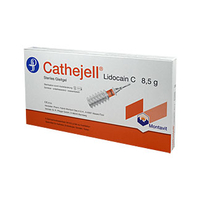 Cathejell Lidocain C Steriles Gleitgel ZHS 8, 5 g