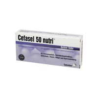 Cefasel 50 Nutri Selen-Tabs