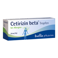 Cetirizin beta Tropfen zum Einnehmen
