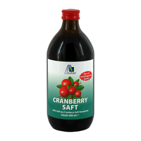 Cranberrysaft 100% Frucht