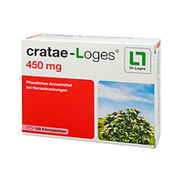 Cratae Loges 450 mg Filmtabletten