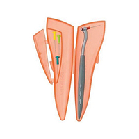 Curaprox CPS 457 Pocket Set Halter + 4 Bürstchen