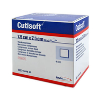 Cutisoft Vlieskompressen 7, 5x7, 5 cm Steril
