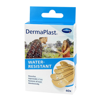 Dermaplast wasserfeste Pflasterstrips in 5 Größen