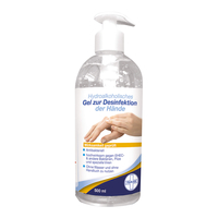 Desinfektionsgel für die Hand antibakteriell