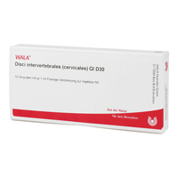 Disci intervertebrales (cervicales) GI D30
