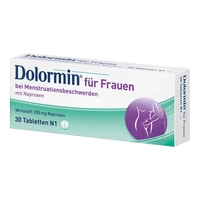 Dolormin für Frauen bei Menstruationsbeschwerden