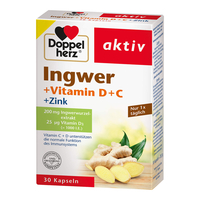 Doppelherz aktiv Ingwer + Vitamin D + C + Zink