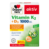 Doppelherz Aktiv Vitamin K2 + Vitamin D3 1000 I.E. Tabletten - None