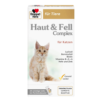 Doppelherz Für Tiere Haut & Fell Complex Für Katzen - None