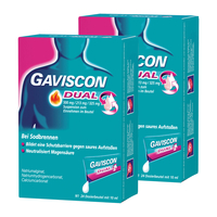 Doppelpack Gaviscon Dual Suspension 500mg