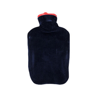 Dr. Junghans Wärmflasche 0, 6 l blauer Bezug