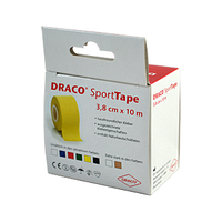 Dracotapeverband 3, 8 cmx10 m Gelb