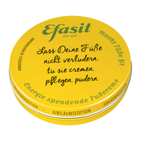 Efasit RETRO Energie spendende Fußcreme Spruch