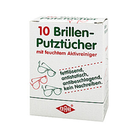 Einmal Brillenputztücher