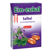 Em-Eukal Salbei Bonbons Box Zuckerfrei - None