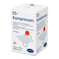 Es-Kompressen Unsteril 7, 5X7, 5 Cm 8Fach - None