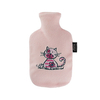 Fashy Wärmflasche für Kinder mit Flauschbezug in Rosa