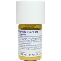 Ferrum Quarz D 6 Trituration