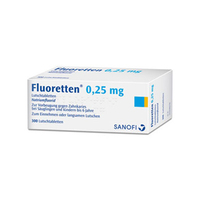 Fluoretten 0, 25 mg Tabletten