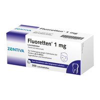 Fluoretten 1, 0 mg Tabletten