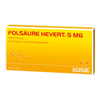 Folsäure Hevert 5 mg Ampullen