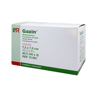 Gazin Mullkompressen 7, 5X7, 5 Cm Steril 12Fach - None