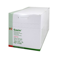 Gazin Mullkompressen 7, 5X7, 5 Cm Steril 12Fach Mittel - None