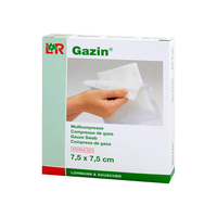 Gazin Mullkompressen 7, 5X7, 5 Cm Steril 8Fach - None
