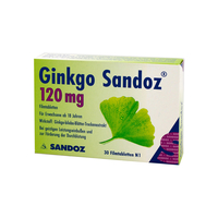 Ginkgo Sandoz 120 mg Filmtabletten