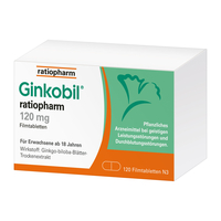 Ginkobil Ratiopharm 120 Mg Filmtabletten - None