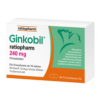 Ginkobil Ratiopharm 240 Mg - None