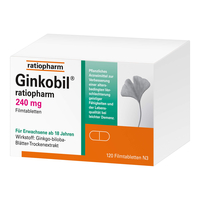 Ginkobil ratiopharm 240 mg