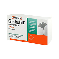 Ginkobil Ratiopharm 80 mg Filmtabletten