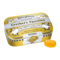 Grethers Elderflower Zuckerfreie Pastillen
