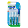GUM Trav-Ler 1, 6 mm Interdentalbürsten blau + 6 Kappen