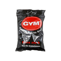 Gym Salmiak Lakritz Drops zuckerhaltig