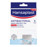 Hansaplast Aqua Protect Wundverband antibakteriell 8x10 cm