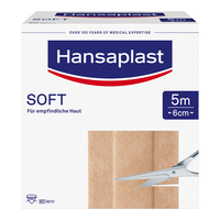 Hansaplast Soft Pflaster 6 Cmx5 M Rolle - None
